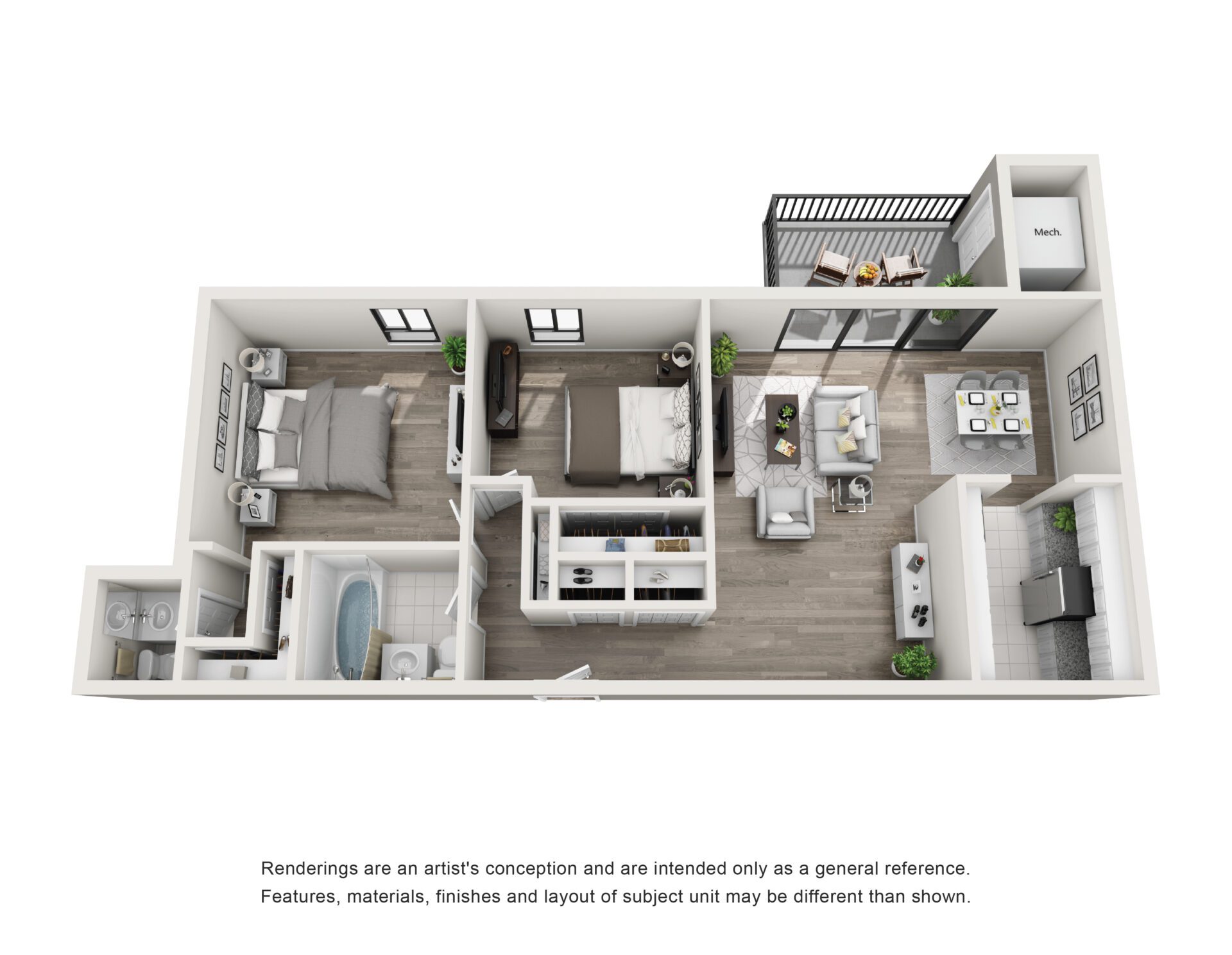 Luxury Apartments in Cityside Metro Area